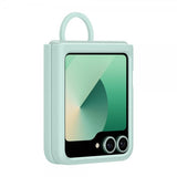 Samsung Original Galaxy Z Flip 6/Flip 7 FE Cover Silicone Case Mint