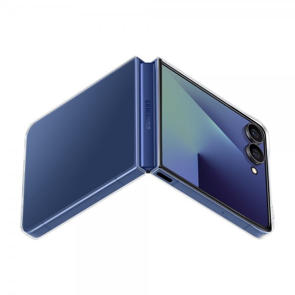 Samsung Original Galaxy Z Flip 7 Cover Klart Cover Gennemsigtigt