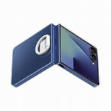 Samsung Original Galaxy Z Flip 7 Skal Ring Case Clear Transparent