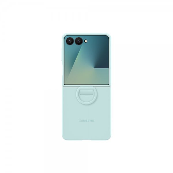 Samsung Original Galaxy Z Flip 7 Cover Ring Case Silikone Mint