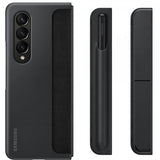 Samsung Original Galaxy Z Fold 4 Etui Standing Cover med Pen Sort
