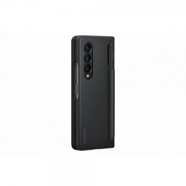 Samsung Original Galaxy Z Fold 4 Etui Standing Cover med Pen Sort