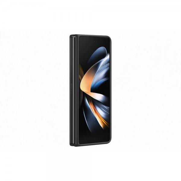 Samsung Original Galaxy Z Fold 4 Cover Læder Sort