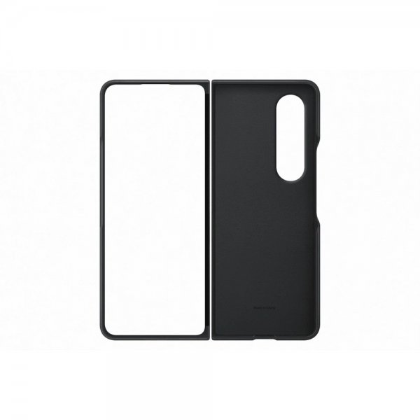 Samsung Original Galaxy Z Fold 4 Cover Læder Sort