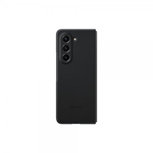 Samsung Original Galaxy Z Fold 5 Cover Eco-Leather Case Graphite