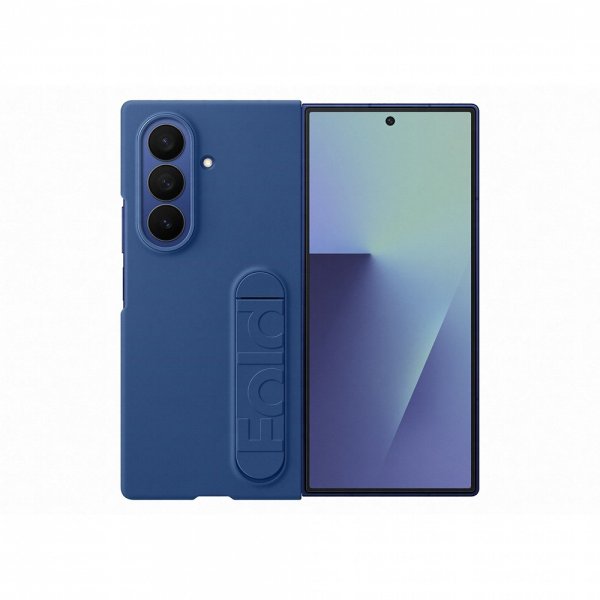 Samsung Original Galaxy Z Fold 7 Cover Silikonecover Blå