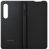 Samsung Original Galaxy Z Fold3 Cover Flip Cover med Pen Sort