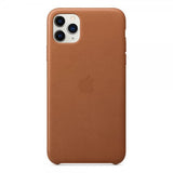 Apple Original iPhone 11 Pro Max Læder Cover Brun