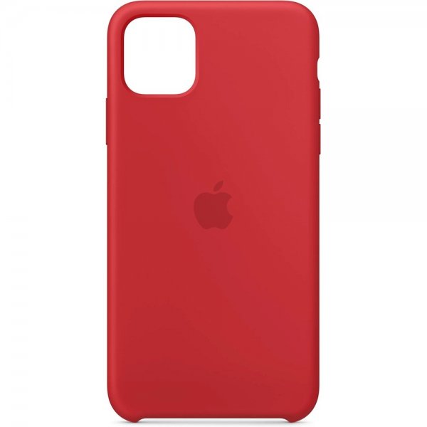 Apple Original iPhone 11 Pro Max Skal Silikonecover Rød
