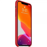 Apple Original iPhone 11 Pro Max Skal Silikonecover Rød