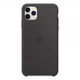 Apple Original iPhone 11 Pro Max Cover Silikone Case Sort