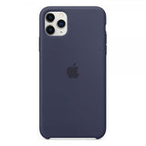 Apple Original iPhone 11 Pro Max cover Silikone Midnight Blue