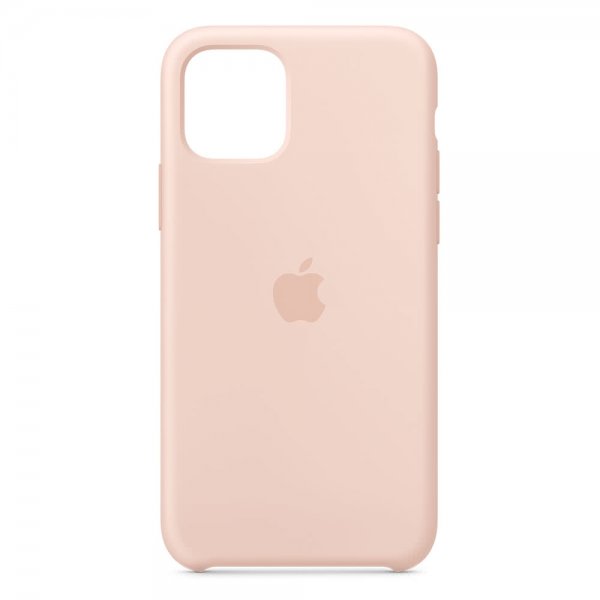 Apple Original iPhone 11 Pro Cover Silikone Etui Pink Sand