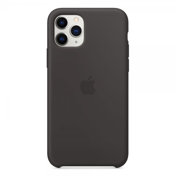 Apple Original iPhone 11 Pro Cover Silikone Etui Sort