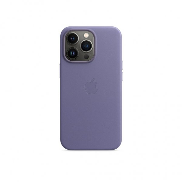 Apple Original iPhone 13 Pro Max Cover Læder etui MagSafe Blåregn