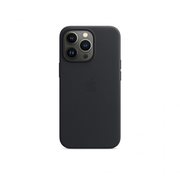 Apple Original iPhone 13 Pro Max Cover Lædercover MagSafe Midnat