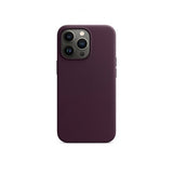 Apple Original iPhone 13 Pro Skal Leather Case MagSafe Kirsebær