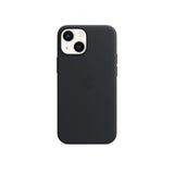 Apple Original iPhone 13 Cover Leather Case MagSafe Midnatt