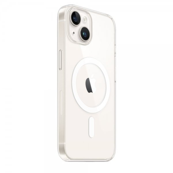 Apple Original iPhone 14 Plus Cover Clear Case MagSafe Transparent