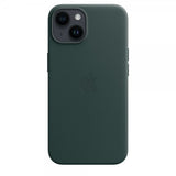 Apple Original iPhone 14 Plus Cover Læder MagSafe Skovgrøn