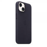 Apple Original iPhone 14 Plus Cover Læder MagSafe Sortlilla