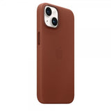 Apple Original iPhone 14 Plus Cover Læderetuier MagSafe Umbra