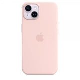 Apple Original iPhone 14 Plus Cover Silikoneetui MagSafe Kridtrose