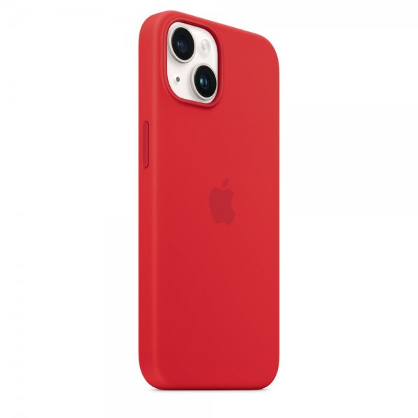 Apple Original iPhone 14 Plus Cover Silikone MagSafe (PRODUCT)RED