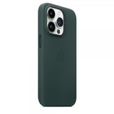Apple Original iPhone 14 Pro Max Cover Lædercover MagSafe Skovgrøn