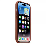 Apple Original iPhone 14 Pro Max Cover Leather Case MagSafe Umbra
