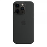 Apple Original iPhone 14 Pro Max Skal Silikonecover MagSafe Midnat