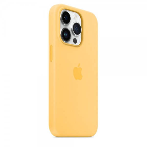 Apple Original iPhone 14 Pro Max Cover Silikonecover MagSafe Solskinsklar