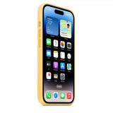 Apple Original iPhone 14 Pro Max Cover Silikonecover MagSafe Solskinsklar