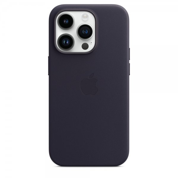 Apple Original iPhone 14 Pro Cover Leather Case MagSafe Ink