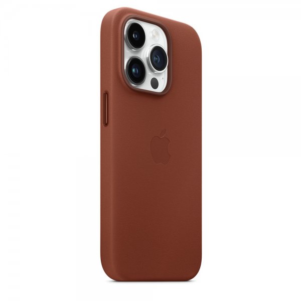 Apple Original iPhone 14 Pro Cover Leather Case MagSafe Umbra