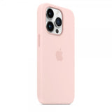 Apple Original iPhone 14 Pro Cover Silikoneetui MagSafe Kridtrose