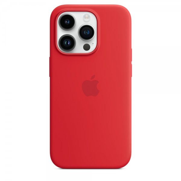 Apple Original iPhone 14 Pro Cover Silikoneetui MagSafe (PRODUCT)RED