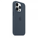 Apple Original iPhone 14 Pro Cover Silikonecover MagSafe Stormblå