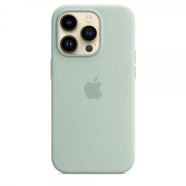 Apple Original iPhone 14 Pro Cover Silikone Cover MagSafe Succulent