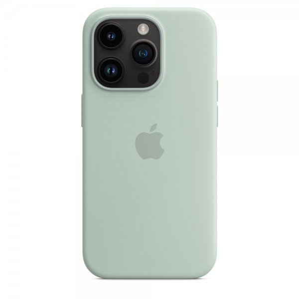 Apple Original iPhone 14 Pro Cover Silikone Cover MagSafe Succulent