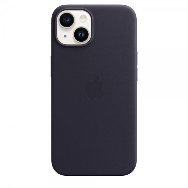 Apple Original iPhone 14 Cover Læder MagSafe Ink