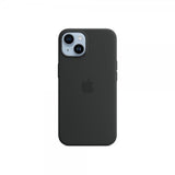 Apple Original iPhone 14 Cover Silicone Case MagSafe Midnight