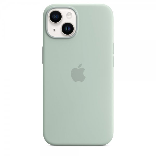 Apple Original iPhone 14 Cover Silikoneetui MagSafe Sukkulent