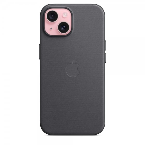 Apple Original iPhone 15 Plus Cover FineWoven MagSafe Sort
