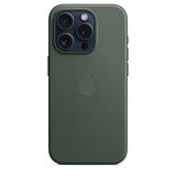 Apple Original iPhone 15 Pro Max Cover FineWoven MagSafe Vintergrøn