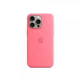 Apple Original iPhone 15 Pro Max Cover Silikone Case MagSafe Rosa