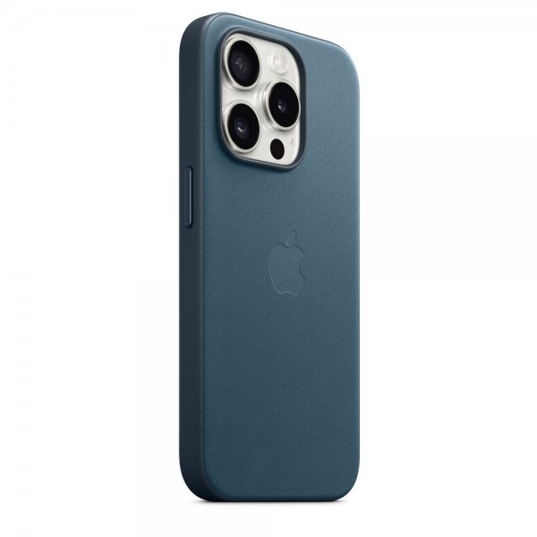 Apple Original iPhone 15 Pro FineWoven MagSafe-etui Stillehavsblå