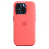 Apple Original iPhone 15 Pro Cover Silikone MagSafe Guava