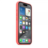 Apple Original iPhone 15 Pro Cover Silikone MagSafe Guava