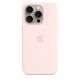 Apple Original iPhone 15 Pro Cover Silikone MagSafe Lys Rosa